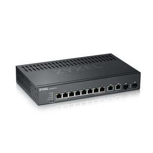 Nebula 24-Port Gigabit Ethernet Layer 2 Managed Switch | Fanless Design | 4 Gigabit Combo Ports | Hybrid Cloud mode